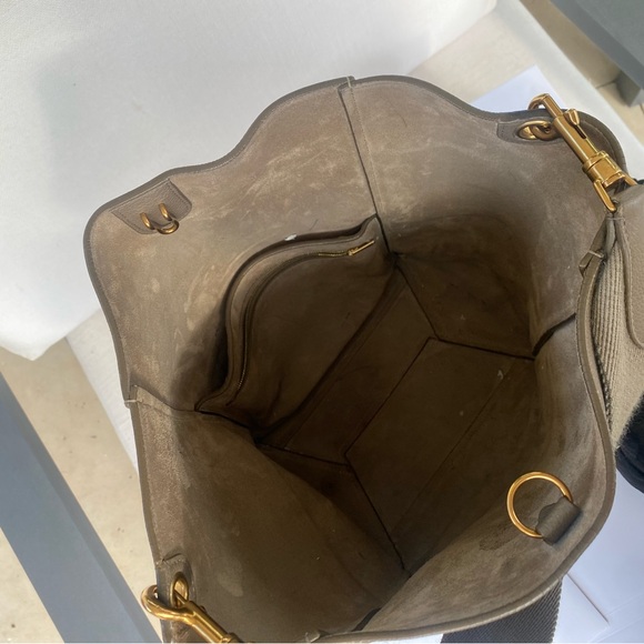 Celine Sangle Bucket Shoulder Bag Tan-✔️BOOM - Picture 10 of 16